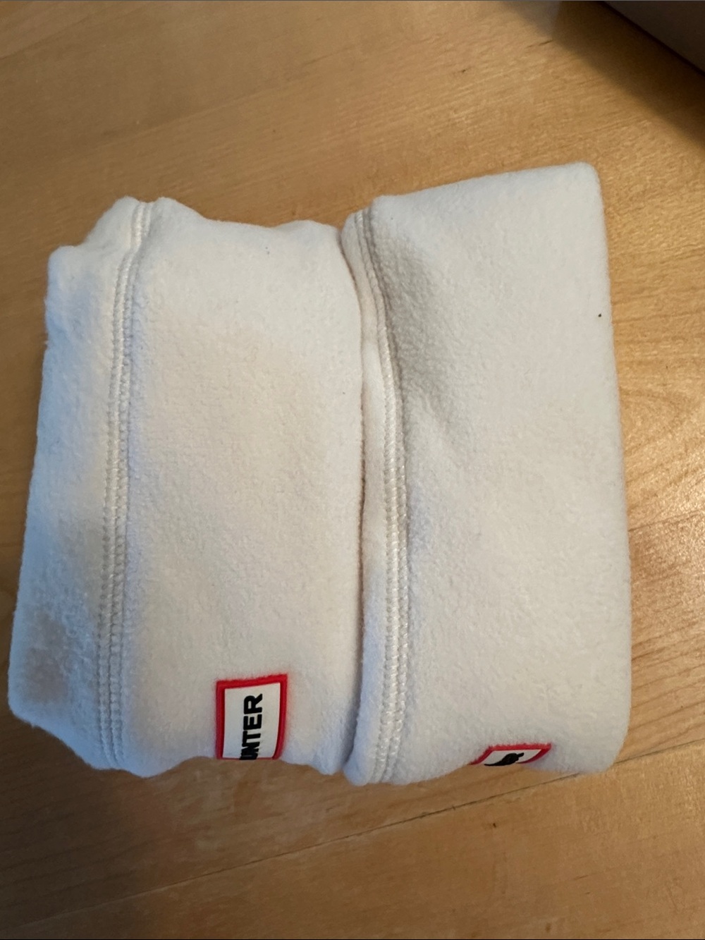 Hunter Cream Tall Boot Socks Inserts in Size L